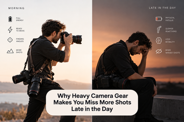 Why Heavy Camera Gear Makes You Miss More Shots Late in the Day