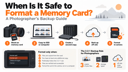 When Is It Safe to Format a Memory Card? A Photographer’s Backup Guide