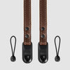 Slim Leather Camera Strap Padded with Quick Release