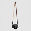 Slim Leather Camera Strap Padded with Quick Release