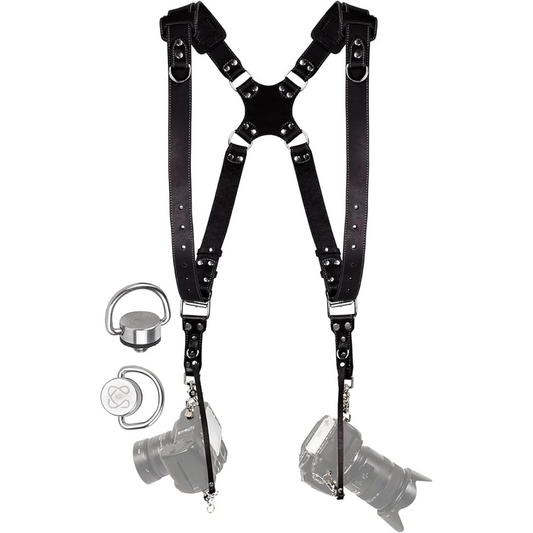 Black Padded Camera Harness