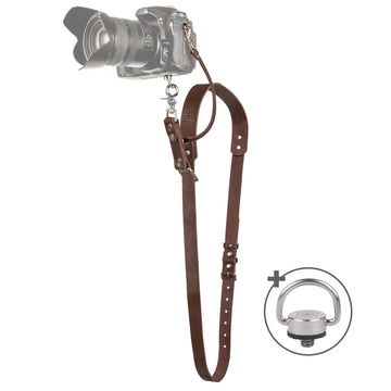 Single Camera Strap Brown