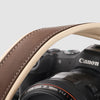 Padded Leather Camera Strap with Quick Release