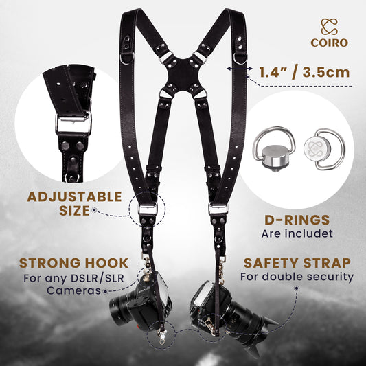 Dual Harness Black