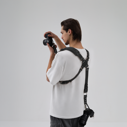 Black Padded Camera Harness