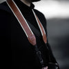 Padded Leather Camera Strap with Quick Release
