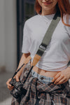 TrailMap Camera Strap – Olive Green