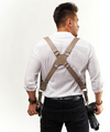 Beige Dual Camera Harness