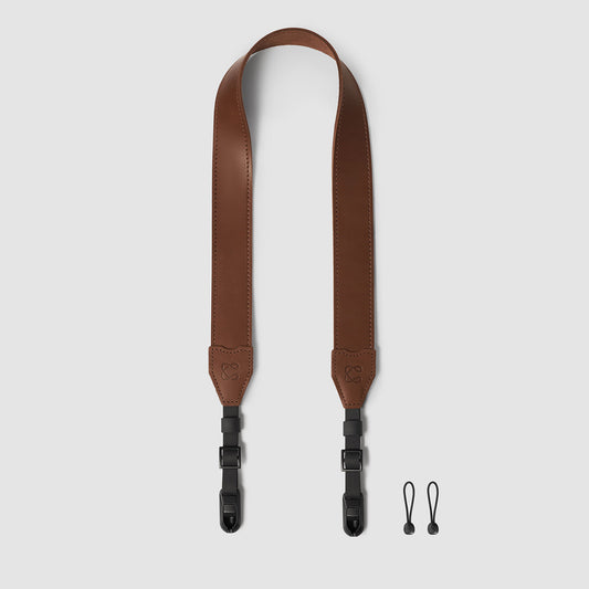 Classic Leather Camera Strap with Quick Release