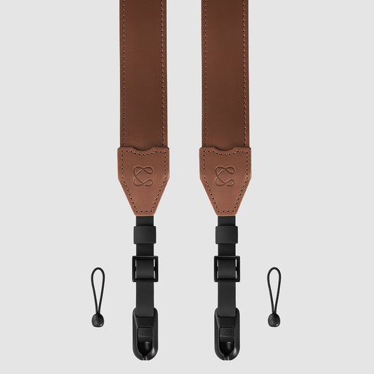 Classic Leather Camera Strap with Quick Release
