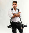 Black Padded Camera Harness