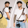 Single Utility Camera Sling With Pockets Brown