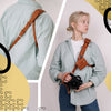 Single Utility Camera Sling With Pockets Tan