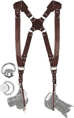 Brown Padded Camera Harness