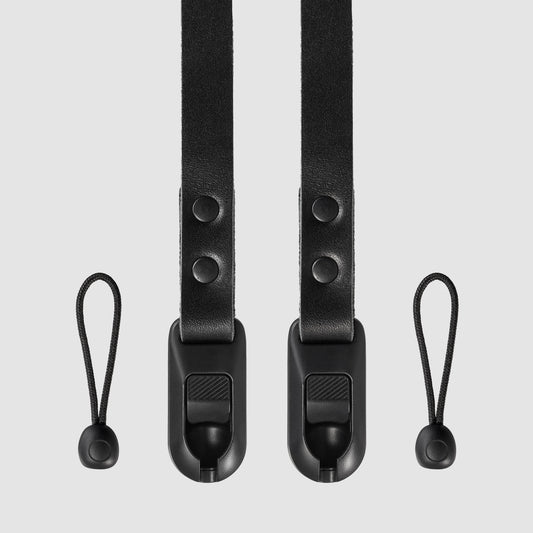 Slim Leather Camera Strap with Quick Release