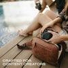 Camera Sling Leather Bag