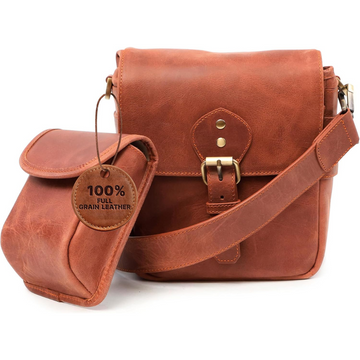 Shoulder Camera Leather Bag