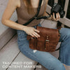 Shoulder Camera Leather Bag