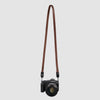 Slim Leather Camera Strap with Quick Release
