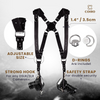 Black Padded Camera Harness