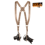 Beige Dual Camera Harness