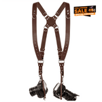 Brown Padded Camera Harness