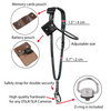 Single Utility Camera Sling With Pockets (Black)