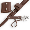 Single Utility Camera Sling With Pockets (Brown)