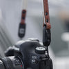 Slim Leather Camera Strap Padded with Quick Release