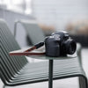 Slim Leather Camera Strap Padded with Quick Release