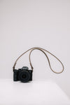 Minimalist Padded Camera Strap Brown