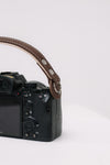 Minimalist Padded Camera Strap Brown