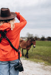 Brown Padded Camera Harness