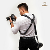 Black Padded Camera Harness