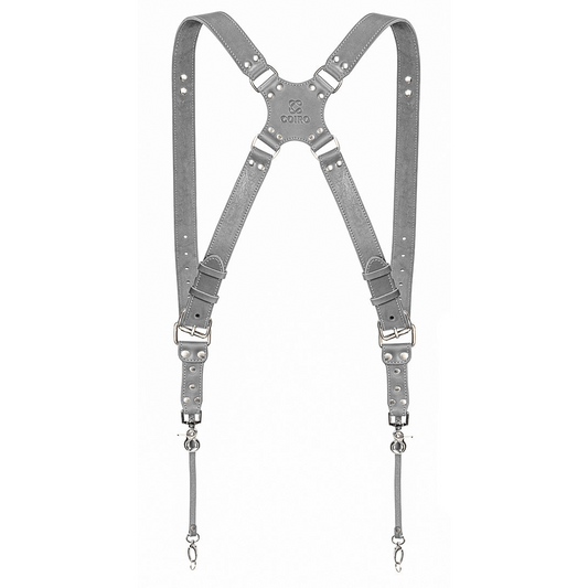 Grey Dual Camera Harness