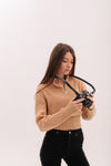 Minimalist Camera Strap Black