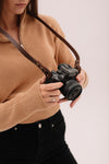 Minimalist Camera Strap Brown