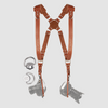 Tan Padded Camera Harness