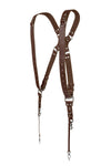 Brown Dual Camera Harness - Coiro Shop