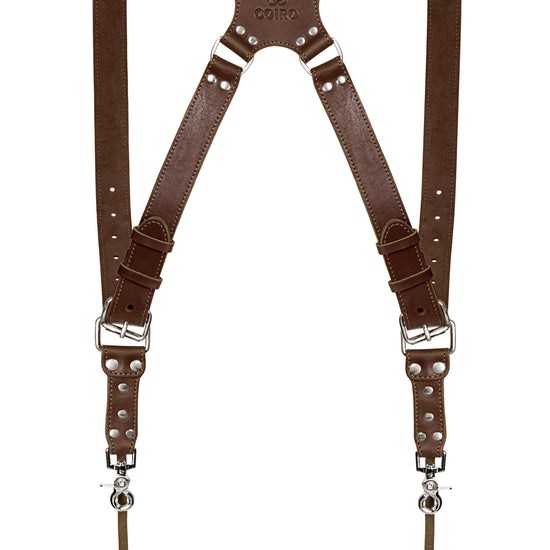 Brown Dual Camera Harness Used - Coiro Shop