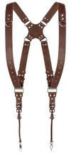 Brown Dual Camera Harness Used - Coiro Shop