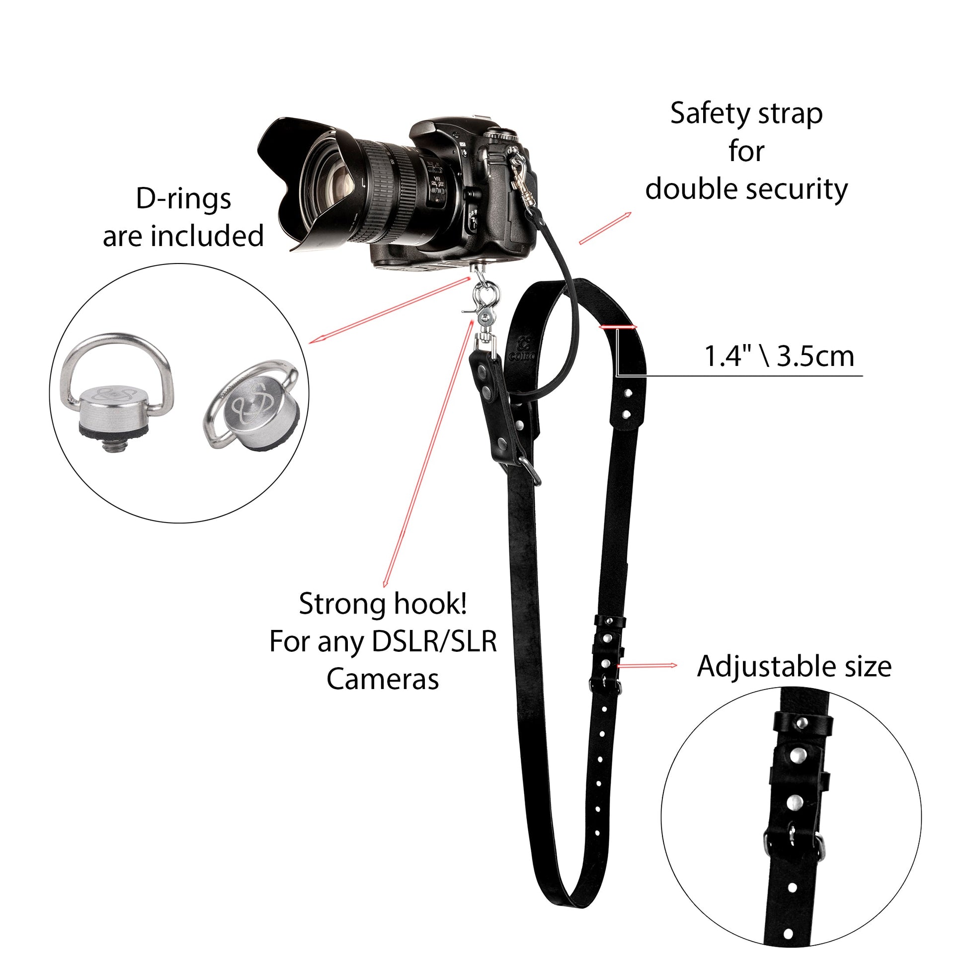 Single Camera Strap - Coiro Shop