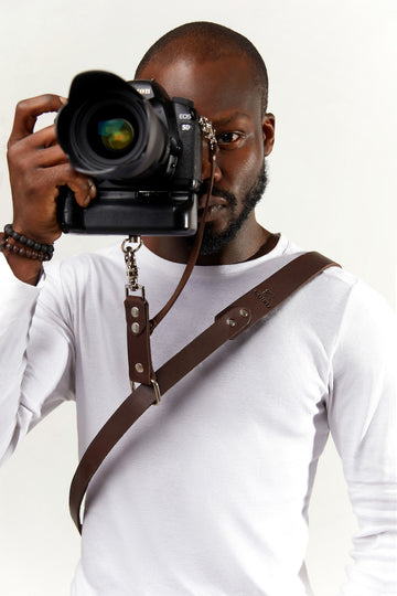 Single Camera Strap (Brown) - Coiro Shop