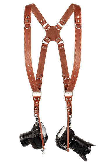 Tan Dual Camera Harness Used - Coiro Shop